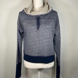 Sweaty Betty Funnel Neck Hooded Cropped Pullover